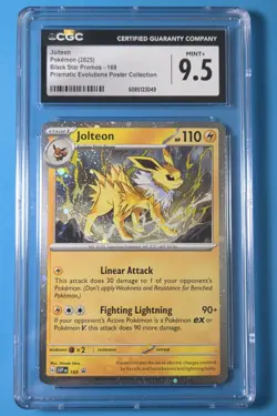 Pokemon Black Star Promos CGC 9.5 Flareon Vaporeon Jolteon 2025 Lot - Image 5