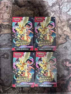 X4 Ascended Heroes Pokemon Booster Bundles Brand New Sealed - Image 1