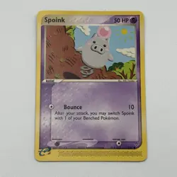 2003 Pokemon EX Dragon Spoink #73/97 Common - LP Vintage - Image 1