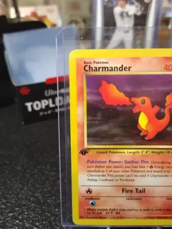 Pokemon TCG - Charmander (50/82) 1st Edition Team Rocket - Regular Rare - NM - Image 2