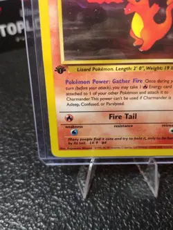 Pokemon TCG - Charmander (50/82) 1st Edition Team Rocket - Regular Rare - NM - Image 3