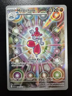 Medicham #241/217 Ascended Heroes Pokemon TCG Illustration Rare - Image 1