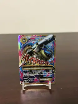 Pokemon TCG M Blastoise EX Full Art Holo Ultra Rare Card 102/108 Evolutions - Image 1