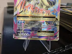 Pokemon TCG XY Evolutions M Blastoise EX Full Art Card 102/108 2016 Ultra Rare - Image 3