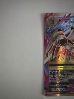 Pokemon TCG XY Evolutions M Blastoise EX Full Art Card 102/108 LP - Image 2