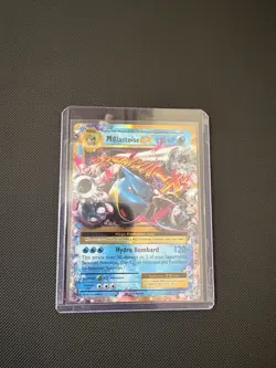 Pokemon TCG M Blastoise EX Evolutions Ultra Rare Card 102/108 - Image 2