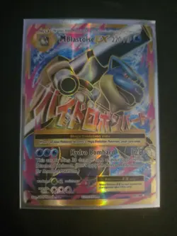 Pokemon TCG XY- Evolutions M Blastoise EX Full Art Holo Ultra Rare Card 102/108 - Image 1