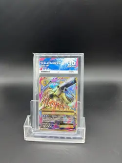 Pokemon TCG M Blastoise EX Card 102/108 Evolutions Ace 10 - Image 1