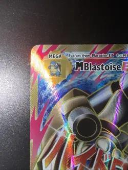 Pokemon TCG XY- Evolutions M Blastoise EX Full Art Holo Ultra Rare Card 102/108 - Image 2