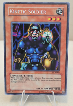 Yugioh Kinetic Soldier WC4-002 World Championship 2004: GBA Promo Secret Rare - Image 1