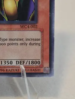 Yugioh Kinetic Soldier WC4-002 World Championship 2004: GBA Promo Secret Rare - Image 5