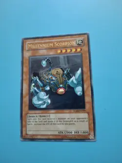 Yugioh - Millennium Scorpion Ultimate Rare Unlimited Ed. TLM-EN009 MP - Image 1