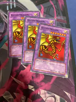 YUGIOH - KAISER DRAGON X3 - MDP2 - LIMITED EDITION - LP - COMMON - Image 1