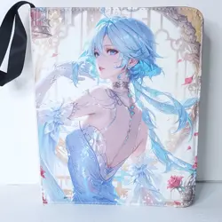 Yae Miko Furina Card Binder 3-Ring Anime Waifu Double Sided Redemption Folder - Image 1