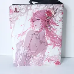 Yae Miko Furina Card Binder 3-Ring Anime Waifu Double Sided Redemption Folder - Image 2