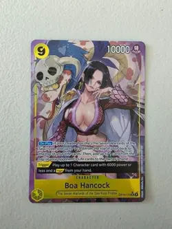 One Piece Card Game Boa Hancock OP14-112 Alternate Art Secret Rare - Image 1