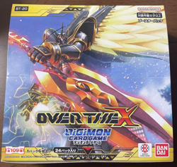 BANDAI Digimon Card Game Booster Pack OVER THE X [BT-20] (BOX) 24 packs included - Image 1