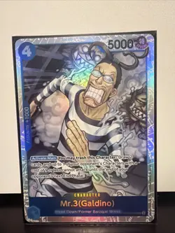 Mr.3(Galdino) (OP16-056) SR | One Piece: The Time of Battle | NM Foil - Image 1