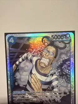 Mr.3(Galdino) (OP16-056) SR | One Piece: The Time of Battle | NM Foil - Image 2