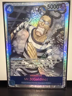 Mr.3(Galdino) (OP16-056) SR | One Piece: The Time of Battle | NM Foil - Image 4