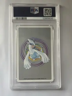 2000 POKEMON SILVER VERSION PLAYING CARDS 3 OF HEARTS #052 MEOWTH PSA 10 - Image 2