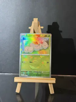 Pokemon TCG Exeggcute Card Prismatic Evolutions 001/131 Reverse Holo Masterball - Image 1