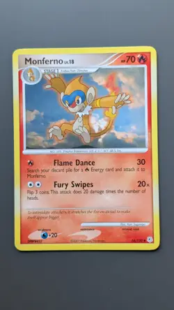Monferno 56/130 Diamond & Pearl Pokemon TCG Card - Image 1