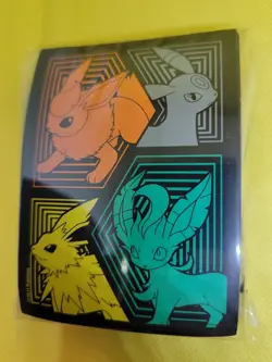 Pokemon TCG Card Sleeves (65 Per Pack) ETB - Brand New - Evolving Skies Flareon - Image 1