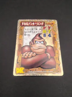 Donkey Kong #CS019U Holo Donkey Kong Card Game Nintendo 1999 Japan Ahomaro B1 - Image 5