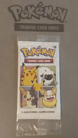 Pokemon TCG General Mills 25th Anniversary Sealed 3 Card Pack MPG120 - Image 1