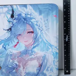 Raiden Shen He Card Binder 3-Ring Anime Waifu Double Sided Redemption Folder - Image 3