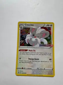 Cinccino - (Prerelease) Promo SWSH: Sword & Shield Promo Cards SWSH009 NM - Image 1