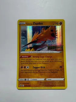 Galarian Zapdos - (Prerelease) Promo SWSH: Sword & Shield Promo Cards SWSH124 NM - Image 1