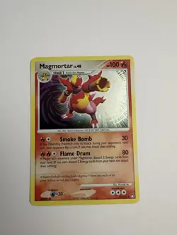 Pokemon TCG Magmortar Holo Rare Card Mysterious Treasures 12/123 - Image 1
