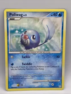 Poliwag 114/146 Diamond & Pearl Legends Awakened Pokemon Card - Image 1