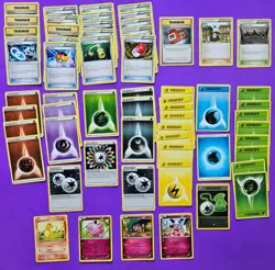 Lot Of 325 Pokemon TCG Cards Pikachu Charmander Energy Trainer Spoink 1999-2017 - Image 2