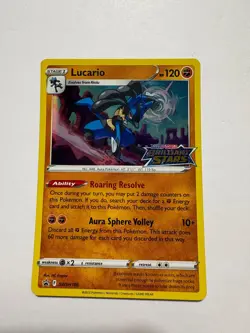 Lucario Promo SWSH: Sword & Shield Promo Cards SWSH186 NM - Image 1