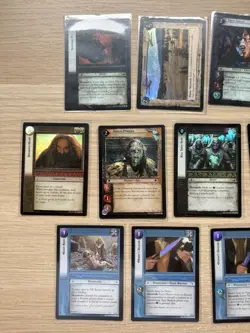 19 Decipher Lord of the Rings TCG Cards Holo Foil 2001 2002 2003 2004 - Image 2