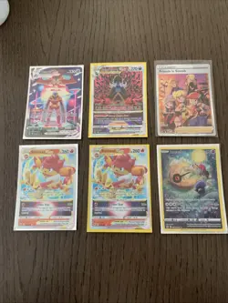 Crown Zenith Set Of Vstar,Vmax,Full Art Pokemon Cards - Image 1