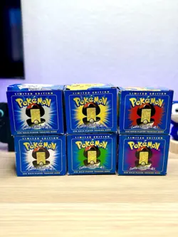 BURGER KING 1999 POKEMON 23K GOLD PLATED TRADING CARD - COMPLETE SET - Image 4