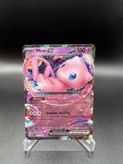 Pokemon TCG 151 Mew EX 151/165 Scarlet & Violet Double Rare Card English Edition - Image 1
