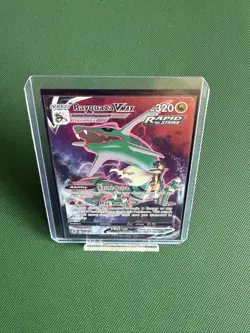 Pokemon Rayquaza VMAX TG20/TG30 SWSH Silver Tempest Gallery Mint Card - Image 1
