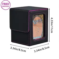 Magic The Gathering Commander Card Deck box with Display Window, Trading Card St - Image 2