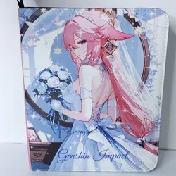 Yae Miko Wedding Dress Card Binder 3-Ring Anime Waifu Double Sided Redemption - Image 1