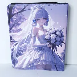 Ayaka Kokomi Wedding Card Binder 3-Ring Anime Waifu Double Sided Redemption - Image 2