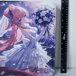 Ayaka Kokomi Wedding Card Binder 3-Ring Anime Waifu Double Sided Redemption - Image 3