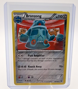 Bronzong 96/162 Rare XY Breakthrough Pokemon TCG Card Game Tomokazu Komiya Art - Image 1