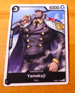 ONE PIECE PARAMOUNT WAR ENGLISH CARD GAME CARTE YAMAKAJI OP02-116 EN TCG NEUF - Image 1