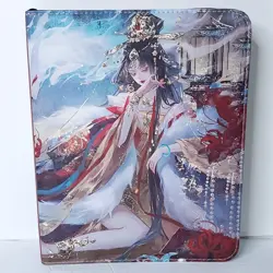 Chinese Art Card Binder 3-Ring Anime Waifu Double Sided Redemption Folder - Image 1