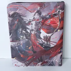 Chinese Art Card Binder 3-Ring Anime Waifu Double Sided Redemption Folder - Image 2
